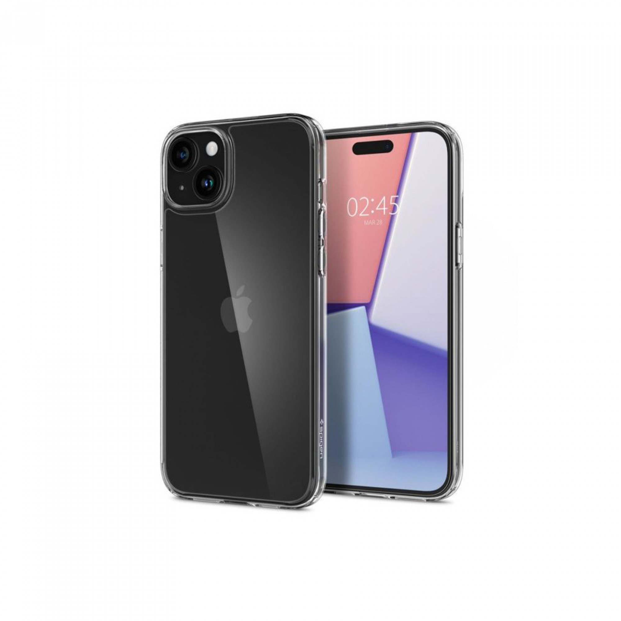 Чехол Spigen для iPhone 15, Air Skin Hybrid, Crystal Clear